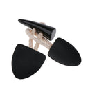 6x Retro Style Black Leather Horn Toggle Buttons Duffle Coat Craft Decor DIY