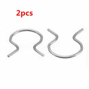 6 Door Window Metal Clip Crank Retainer Roll Up Winder Handle Retaining Clip