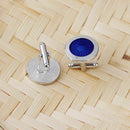 1 Pair Fashion Men's Cufflinks Fashion Round eyes Shirt Cufflinks Cuff Link