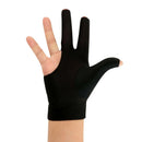 3-Finger Professional Open Right Hand Snooker Pool Cue Billiard Glove Black