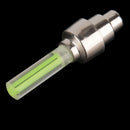 Red 2x LED Lamp Flash Tyre Wheel Valve Cap Light For Car Bicycle Motorcycle A %a