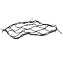 Black Bungee Motorcycle Helmet Cargo Net 6 Hooks Luggage/Package Cargo Net S1A4