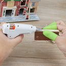 Anti-slip Hot Glue Gun Finger Caps Silicone Finger Cover Sleeve (Green 5pcs