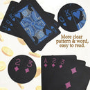 2 Decks of Waterproof Poker Cards, Plastic PVC Playing Cards with Gift Box