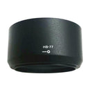 Plastic Camera Lens Sunhood Sunshade Protector For  SLR Camera, Black