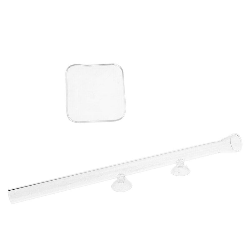 2Pcs High Quality Transparent Shrimp Feeding Tube Food Tray Feeder For Aquarium