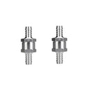 4x One Way Non Return Check Valve 6mm & 10mm Aluminium Petrol Water Oil Fuel