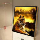 Diamond Painting Kits Tiger Full Round Drill Handicrafts Home Art (B2313)