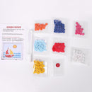 Kids Child DIY Button Painting Stickers Pictures Handmade Drawing Craft Kit