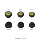 6 Pairs Comfort Replacement Memory Foam Earpad Tips & Silicone Earbuds Tips