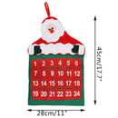 Christmas Advent Calendar Tree Hanging Xmas Pocket Countdown Display DecoraS Hn