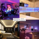 2m LED USB Strip Light Waterproof RGB Remote Control Flexible Ribbon Lamp A