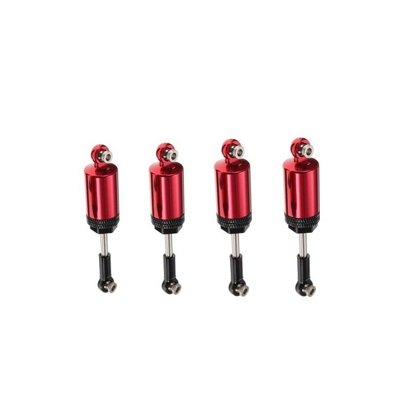 4Pcs Alloy Shock Absorber for WPL 1:16 Henglong C-14 C-24 Pickup Crawler Ha K3T4