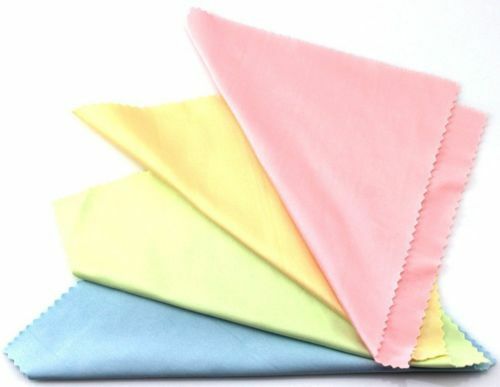 5x Microfiber Phone Screen Camera Len Glasses Square Cleaner Cleaning Cloth  Kw