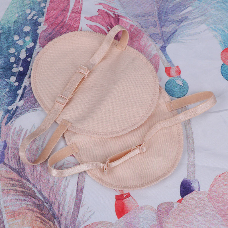 Underarm Sweat Shield Pad Washable Armpit Sweat Absorbing Shoulder Guard Str Kw