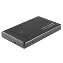 2.5 Inch USB2.0 SATA Hard Disk Drive Box External HDD Enclosure (Black)