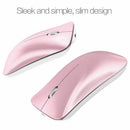 Hxsj Dual Mode Bluetooth4.0 2.4Ghz Wireless Rechargeable Mouse 1600Dpi Ergo