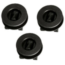 2x Fixing Grips Clamp Floor Holder Car Mat Carpet Clip Anti-Slip Knob Pads Black