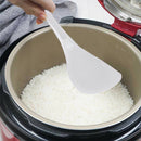2Pcs Kitchen Non Stick Rice Paddle Hand Roll Spoons Clear Plastic Meal Spoons Gw