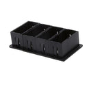 4x Car Boat Rocker Switch Panel Housing Holder Box Black 1/ 2/ 3/4 Grid