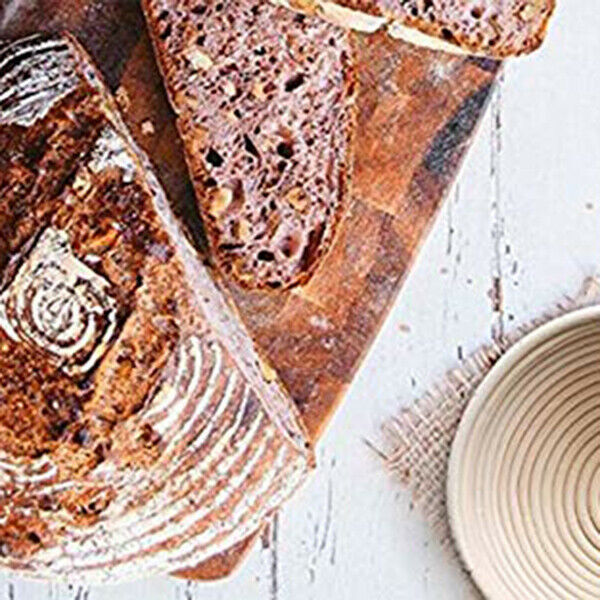 1 X wood Proofing Basket bowl for Bread and Dough Best Round Professional M