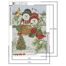 5D DIY Round Diamond Painting Snowman Cross Stitch Kit Home Decor (ST003)