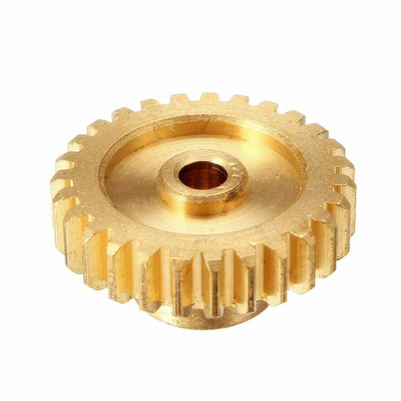 Metal Motor Gear 27T Golden For WLtoys A959-B-15 A969-B A979-B 540 Motor RC P5W6