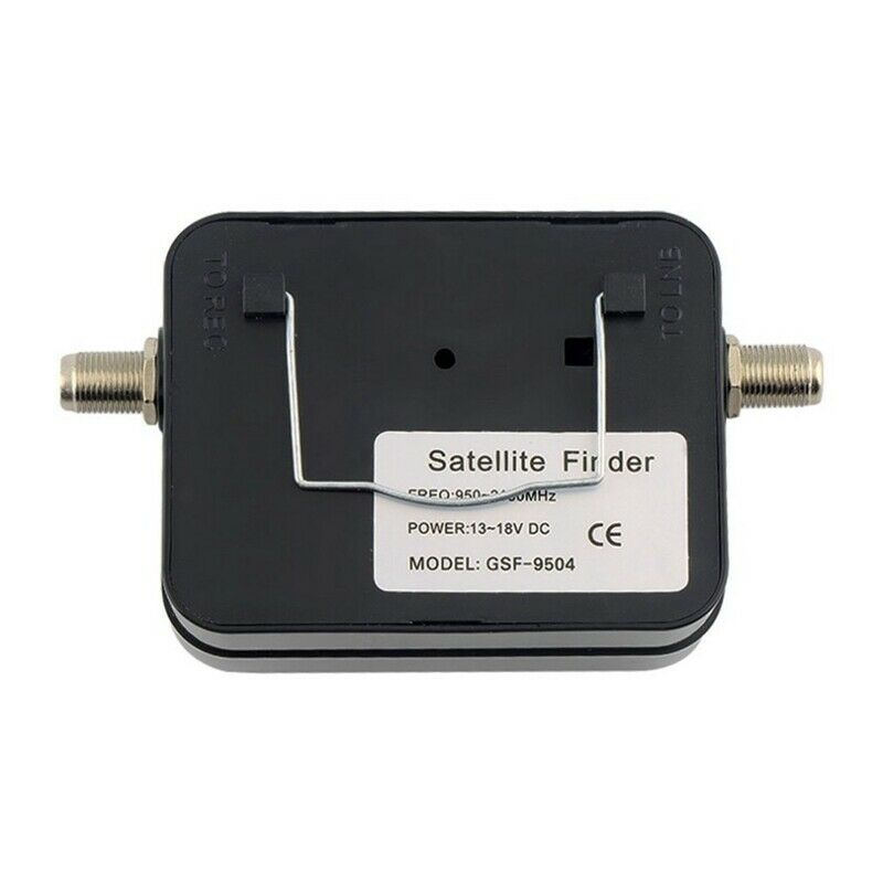 Plastic Black Mini Digital Lcd Display Satellite Signal Finder Meter Tester R4A9