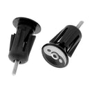 2 Pair Cycle Bike Handlebar End Plugs Bicycle Handle Bar Grips Cap Black Red