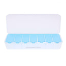 Large 7 Compartment Holder Convenient Jewelry Contact Lens Storage Box hv2n