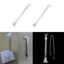 2 Pcs Aquarium Tank Plastic Rectangular Undergravel Filter Board Air Tube Hose
