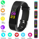 HOT 115PLUS Smart Band Support Heart Rate Blood Pressure Calorie Step Monit