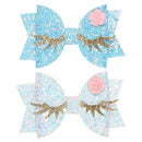 Princess Wing Hair Accessories For Girls Children Multi-Layer Glitter Hair
