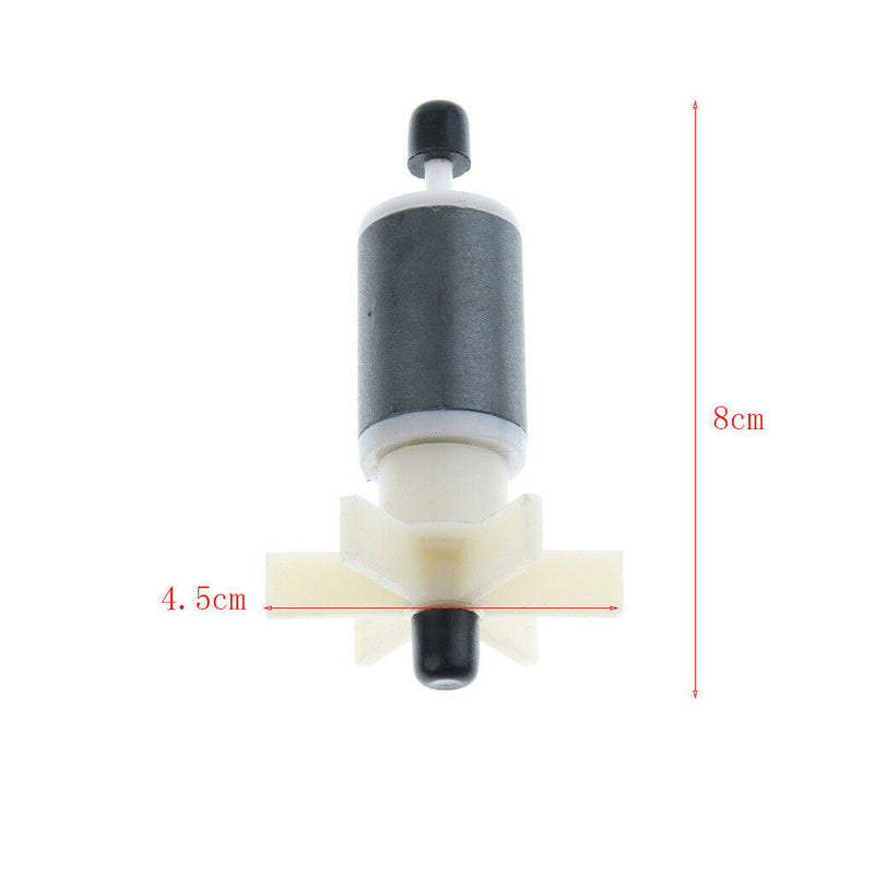 2 Pieces Aquarium Rotor Assembly Replacement For Box HW304B / 404/704