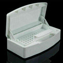 Nail Alcohol Sterilizer Tray Disinfection Box Nail Foot Sterilizing Boxes
