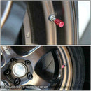 4X Auto Car Tire Tyre Red Wheel Air Port Dust Cover Ventil Rim Valve Stem C G9U2