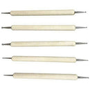40 Pcs Professional Clay Pottery Sculpting Tools Set Wax Pottery Ceramics T H3P2