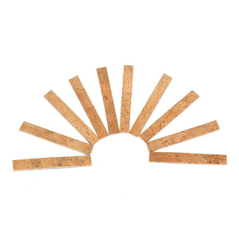 10Pcs Clarinet Neck Joint Cork Sheet Instrument Repair Accessories Clarinet