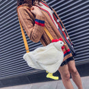 Fashion Women Crossbody Bag Cartoon Chicken Pattern Casual Shoulder Bags