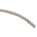 Blue 24cm 24LED PVC Flexible LED Strip Light Waterproof for Car Motorcycle M&