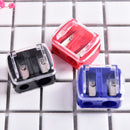 Precision Cosmetic Pencil 2 Holes Sharpener for Eyebrow Lip Liner Eyeliner HotLJ
