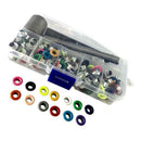 400pcs 3mm Metal Eyelet Rivets