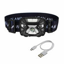 USB Rechargeable LED Headlights Headlamp  Head Light Torch Bright  Flas KMI