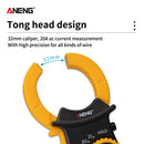 New Digital Clamp Meter 600A Auto-Ranging with NCV AC/DC Voltage Resistor Diode