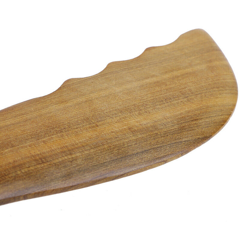 Wooden Gua-Sha Scraping Massage Board Trigger Stick Point Massager Acupunct BX