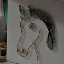 Animal Horse String Art kit for Teens Students Learn to Make Winding Nail