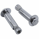 M6x40mm Repair Part Hex Head Sleeve Expansion Bolt Anchor Screws 5pcs X7B9