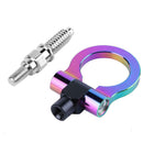 Aluminum Car Towing Strap Trailer Towing Hook Front Bumper Colorful Hook