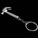 Mini Alloy Hammer Shape pendant Keyring Key ring Key pendant S2H5