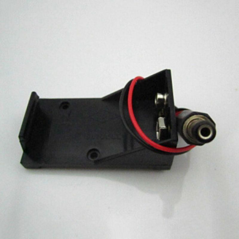 2PCS New 9V Battery Holder Box Case Wire Plug 5.5*2.1mm for Arduino Hn